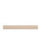 Wooden Single Curtain Pole Φ28mm 150cm Beige