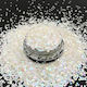 Chunky Glitter Fine 20gr White Gold