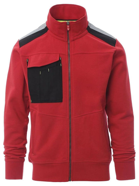 Payper Men's Promotional Long Sleeve Cardigan Red