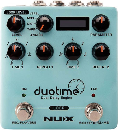 NUX NDD-6 Duo Time Πετάλι Delay / Echo