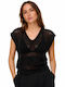 Damen Bluse Schwarz