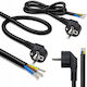 Qoltec Extension Cord Cable Extension with Length 1.8m Cable Cross Section 3 x 1mm² and Grounding