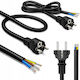 Qoltec Extension Cord Cable Extension with Length 1.8m Cable Cross Section 3 x 1mm² and Grounding