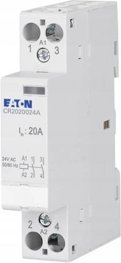 Eaton Ρελέ Ράγας 20A με Τάση 24V