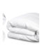 AIO Factory Πάπλωμα Μονό με Γέμιση Microfiber 160x200εκ. Λευκό