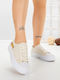 Adidași Flatforms Pentru Femei Bej