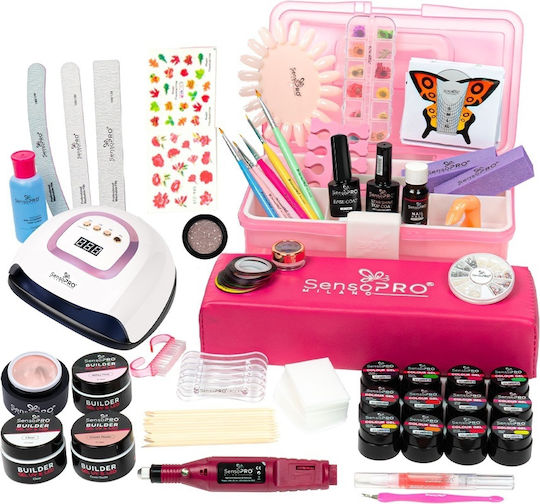False Nail Kit Uv Gel Sensopro Milano 15ml Promotion #39