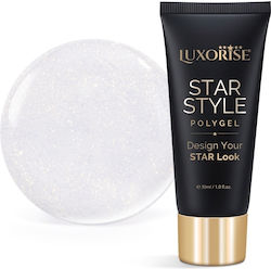 Luxorise Гел за нокти Diamond Бял 30ml