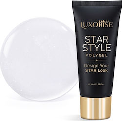 Luxorise Gel Νυχιών Pure Ivory 50ml