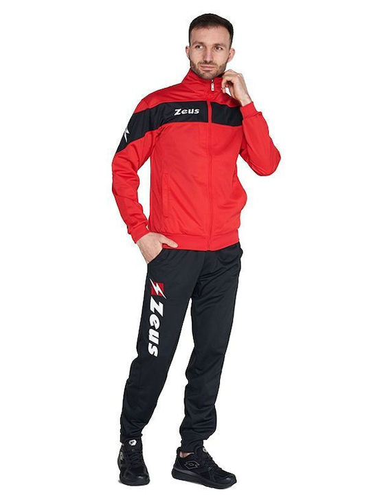 Комплект анцуг Лъскав Black/red
