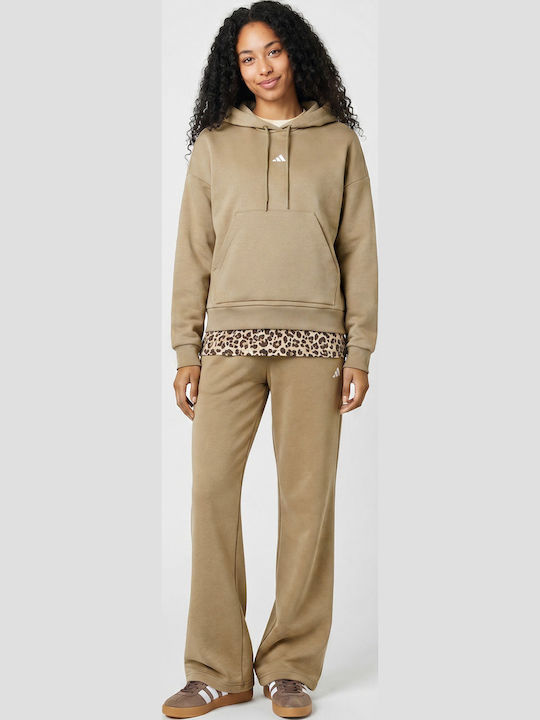 Essentials Women's Hooded Sweatshirt Brown