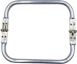 Metal Strip Knitted Bag 16cm