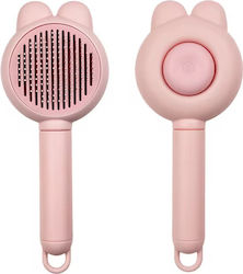 Pink Button Cleaning Brush
