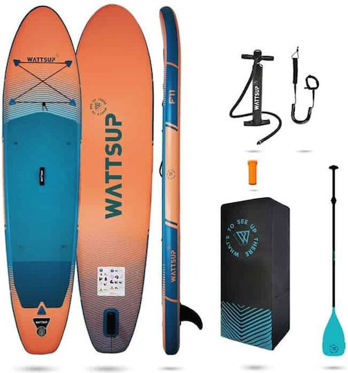Wattsup F11 Aufblasbare SUP Board mit Länge 3,35m Orange