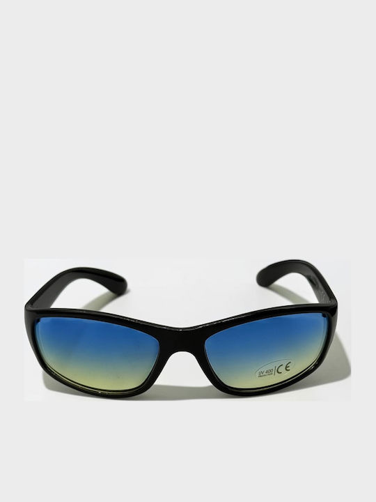 Dasoon Vision Unisex Sunglasses With Light Blue Frame And Light Blue Lens 2478329