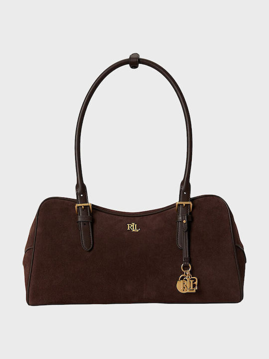 Lauren Leather Women's Shoulder Bag Brown