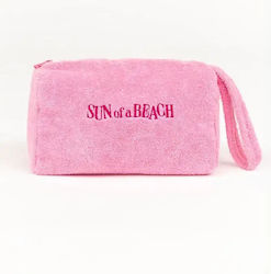 Sun A Beach Cosmo Pouch Bubblegum