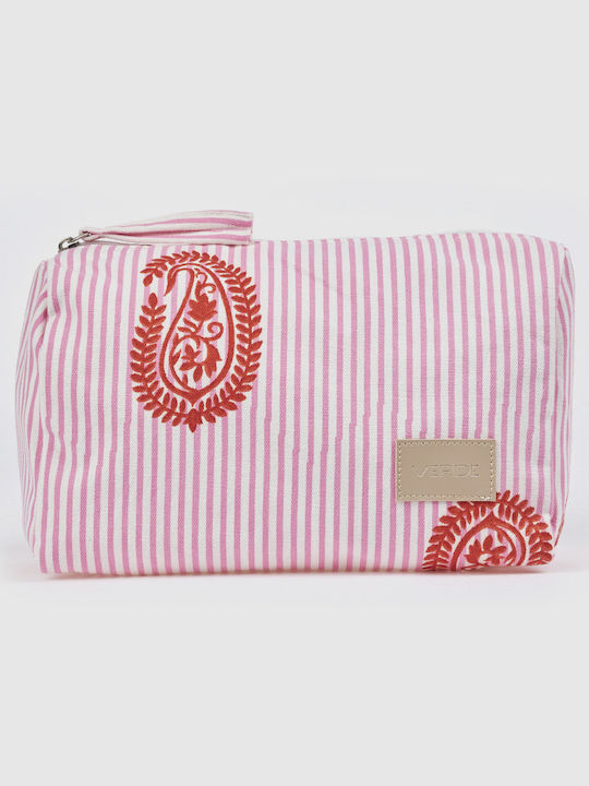 Verde Women's Toiletry Bag 07-0394 Pink