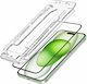 3mk Pack 2 Tempered Glass Iphone 16 Plus 15 Plus Applicator Frame Black Transparent