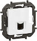 Network Socket RJ45 Niloe NP UTP Cat6a White NP4306WH Legrand NP4306WH