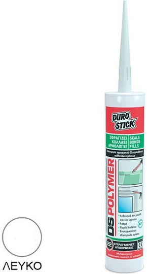 Newplan Schimmelresistente Weiße Silikondichtstoff 340gr