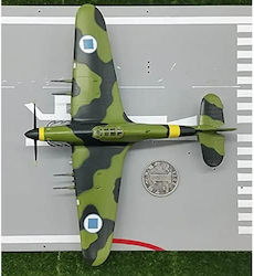 Avion Istoric Easy Model 8372433 1-21 Hurricane Mk Ii 1942 Finlanda E7243 Scara 1:72 Metal Plastic Camuflat
