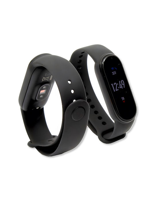 Pavel Lux Силиконова каишка Черна (Huawei Band 4)