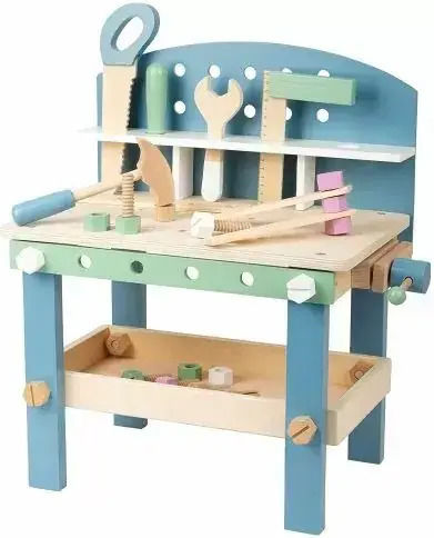 Small Foot Wooden Kids Working Bench 35 Pieces