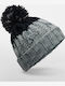 Beanie Unisex Knitted Beanie in Grey Colour