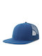 Șapcă S-Snap Atlantis Snapback Plasă Vizieră Plat Albastru Regal