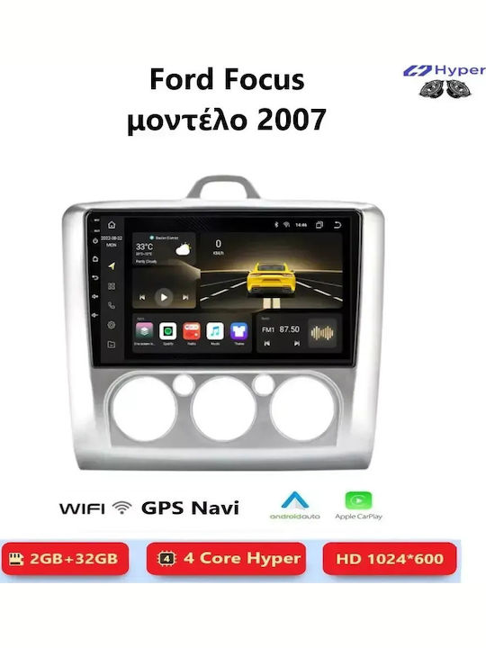Ford Focus 2007 Android Multimedia Carplay Androidauto Gps Wi-fi Bluetooth Sh89