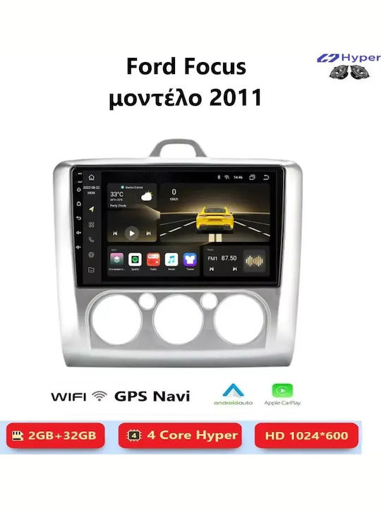 Ford Focus 2011 Android Multimedia Carplay Androidauto Gps Wi-fi Bluetooth Sh93