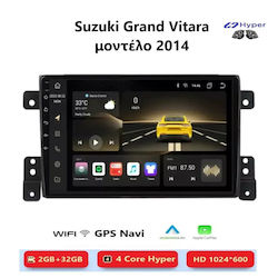 Suzuki Grand Vitara 2014 Android Multimedia Carplay Androidauto GPS Wi-Fi Bluetooth Sh28