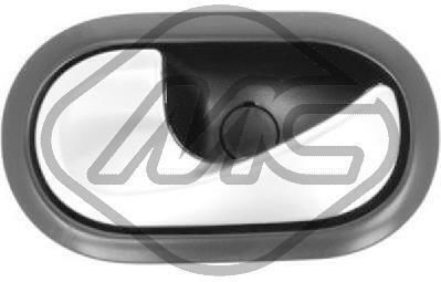 Вътрешна Дръжка На Вратата Renault Clio III '05-'12 Megane '02-'08 Scenic '03-'08 Twingo '07 Modus '04-'12 Smart ForTwo W453 '14 Черна Сребриста Лява 43650