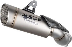 Spark Motorrad Auspuffanlagen Endrohr für Kawasaki Z900 Gka0908tom