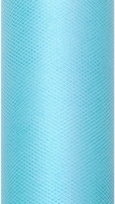 Smooth Light Turquoise Tulle 15cm X 9m 1pc
