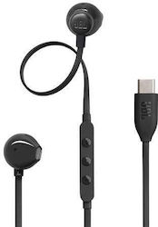 JBL Tune 305c In-ear Căști handsfree cu Conector USB-C Negru JBL Tune 305c In-ear Căști handsfree cu Conector USB-C Negru