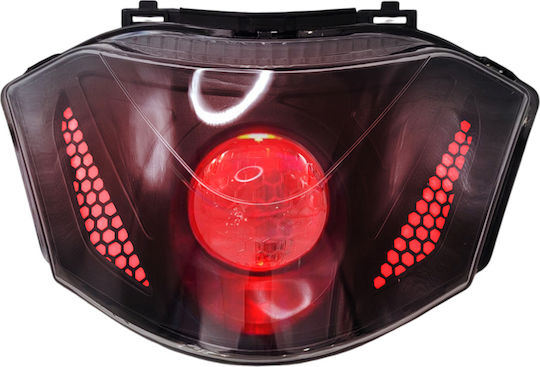 Front Complete LED Light Venom Red Yamaha Crypton X 135 Hyper-x
