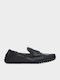 Leather Women's Moccasins in Black Colour
