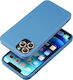 Silicone Plastic Blue Back Cover (Honor 600 Pro)