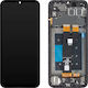 Display Screen with Touch Mechanism and Frame for  Galaxy A14 5G A146 Black