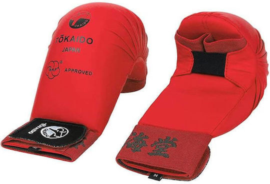 Γάντια Καράτε Tokaido Kanji Wkf Approved Red