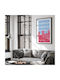 Poster Denver Pop Art Pst25519 40cm X 50cm Κορνίζα Φυσικό Ξύλου Μπεζ 63385pd156103f55316