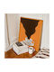 Poster Coffee Cup Pst25358 40cm X 50cm Λευκή Ξύλινη Κορνίζα-62153pd156341f55310