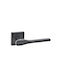 Best Design WC Lever with Rosette 525 Black
