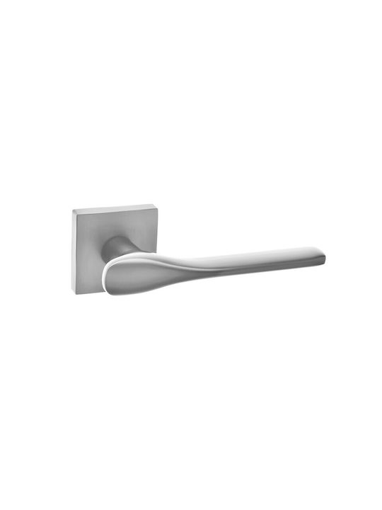 Best Design WC Lever with Rosette 525 Matte Nickel