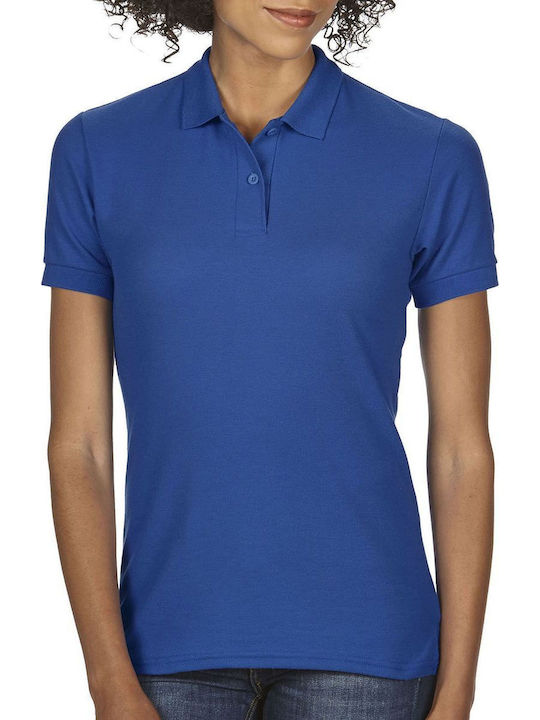Gildan Pique Women's Promotional T-Shirt Short Sleeve Royal