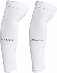 Aqua-x Cooling Sun Protection Sleeves White