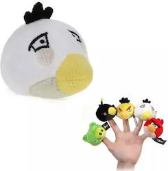 Angry Birds Плюшени кукли за пръсти бели 888015