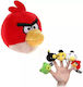 Angry Birds Плюшени кукли за пръсти Червени 888015